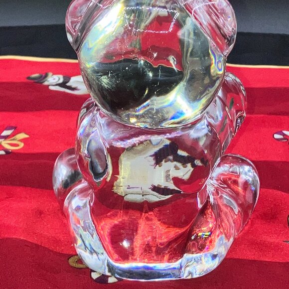 Vintage 1970's Godinger Crystal Steiff Bear Limited Edition - Picture 6 of 10